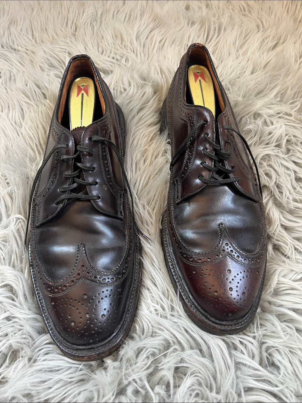 Florsheim vintage Men's Wingtip Dress Shoes - Brown